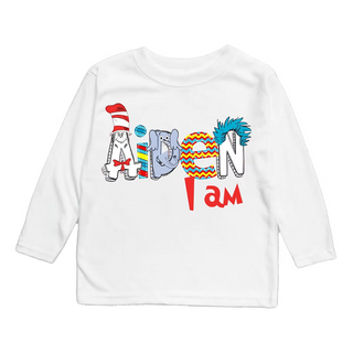 Read Across America Personalized Name Tee
