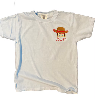 Toybox Embroidered Tees with Name KIDS