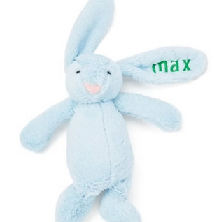 Embroidered Plush Small Bunny Easter Personalized Gift