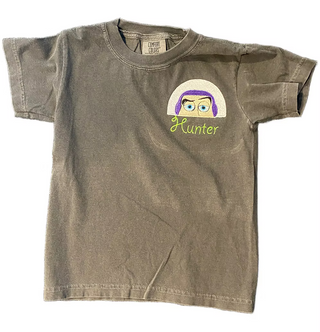 Toybox Embroidered Tees with Name ADULT