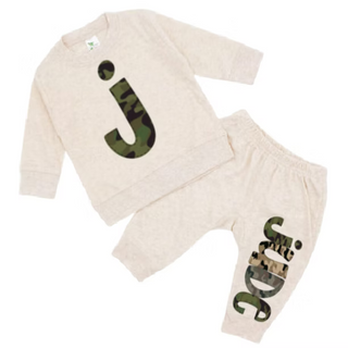 Alphabet Soup Personalized Knit Set