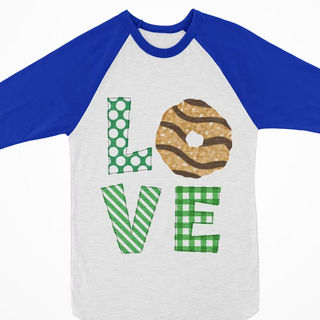 Watercolor Raglan - Girl Scout Cookie LOVE
