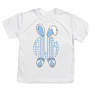 Easter Monogram Bunny Tee