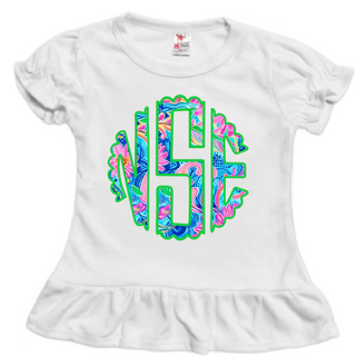 Monogram Paisley Personalized Graphic Tee