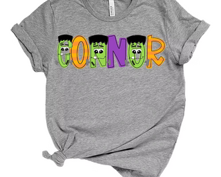 Halloween Name Tees