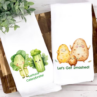 Fruit & Veggies Dish Towel