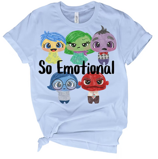 So Emotional Kids and Adults Tee