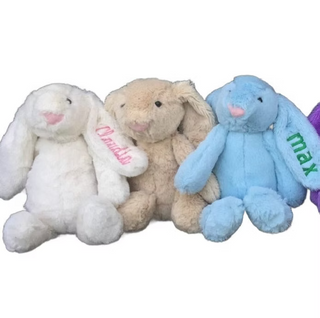 Embroidered Plush Small Bunny Easter Personalized Gift