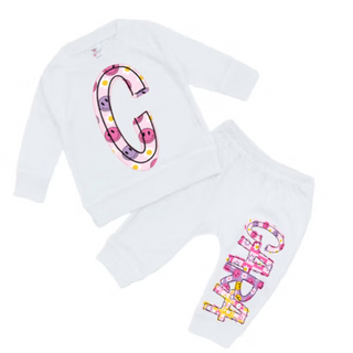 Alphabet Soup Personalized Knit Set