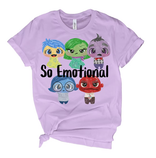 So Emotional Kids and Adults Tee