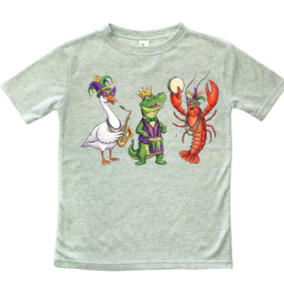 Mardi Gras Friends Short Sleeve Tee