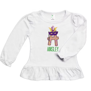 Mardi Gras Name Tee