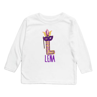 Mardi Gras Name Tee