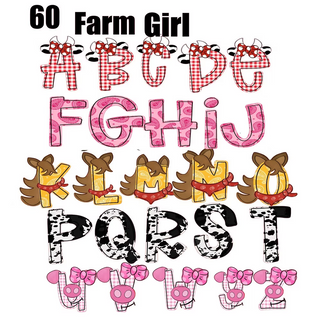 Farm Alphabet Soup Personalized Sippy Cup