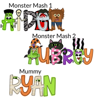 Halloween Alphabet Soup Personalized Water Bottles