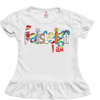 Read Across America Personalized Name Tee