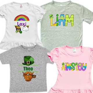 St. Patricks Day Name Tee Personalized