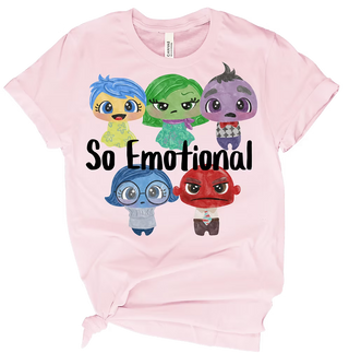 So Emotional Kids and Adults Tee