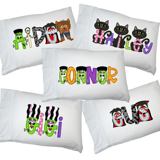 Custom Halloween Pillowcases