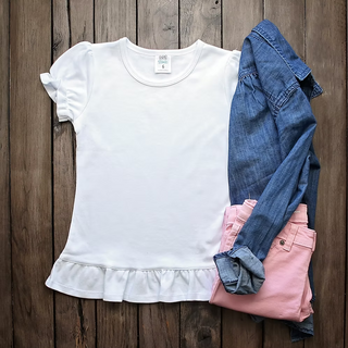 Crayon Monogram Sublimated Tee