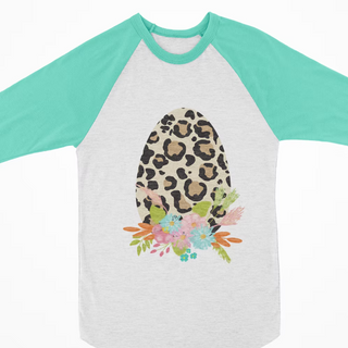 Watercolor Raglan - Leopard Egg