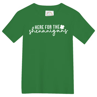 Shenanigans Embroidered St Pats Tee