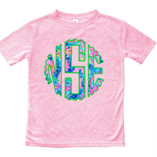 Monogram Paisley Personalized Graphic Tee