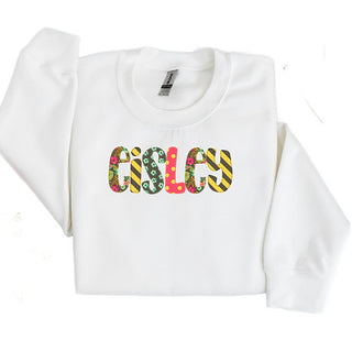 Alphabet Soup Name Sweatshirt