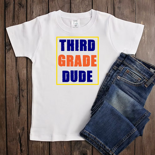 Third Grade Dude Sublimated Tee