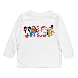 Character Holiday Name Tees | 6 Character Alphas