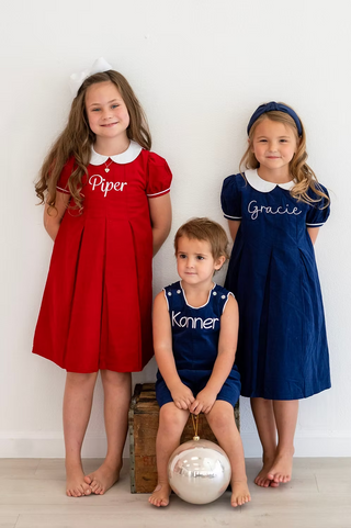 Monogrammed Boys Corduroy JonJon