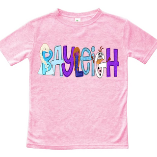 Character Alpha Short Sleeved Name Tees