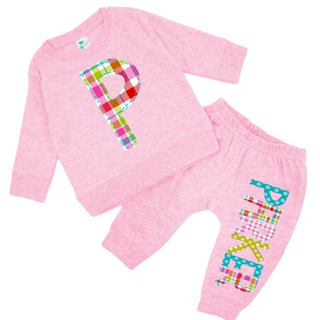 Alphabet Soup Personalized Knit Set