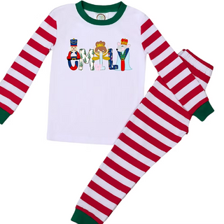 Holiday Name Pajamas