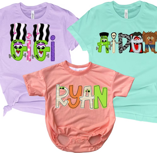 Halloween Name Bubble