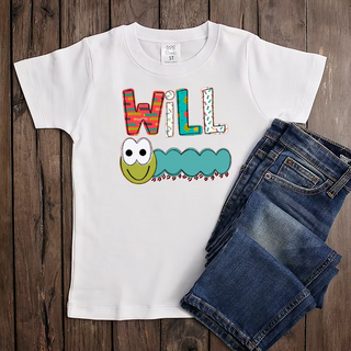 Summer Themed Alphabet Soup Name Tees