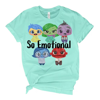 So Emotional Kids and Adults Tee
