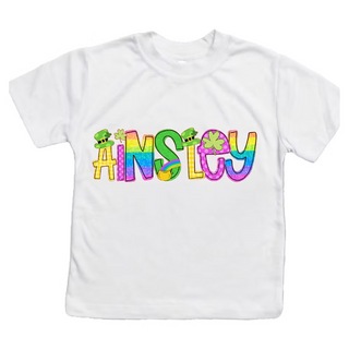 St. Patricks Day Name Tee Personalized