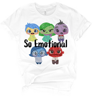 So Emotional Kids and Adults Tee