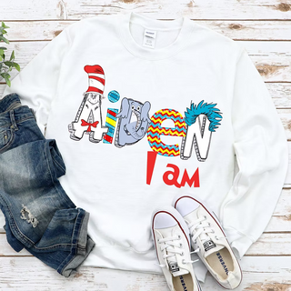 Read Across America Personalized Name Tee