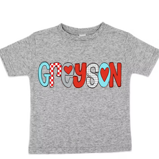 Valentine Name Tees