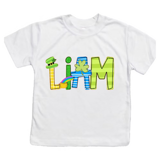 St. Patricks Day Name Tee Personalized