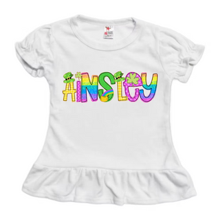St. Patricks Day Name Tee Personalized