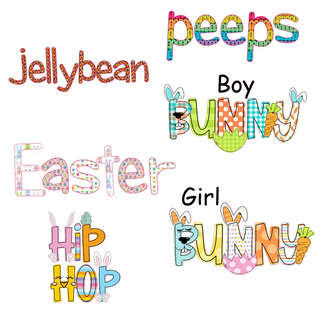 Easter Name Bubble