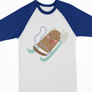 Watercolor Raglan - Sled
