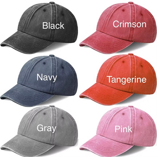 Kids Name Patch Cap