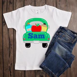 School Truck Sublimated Tee
