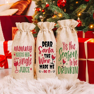 Humorous Wine Gift Bag