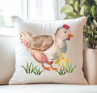 Farmhouse Animal Pillow Cover