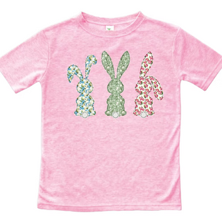 Patchwork Bunnies Easter Tee